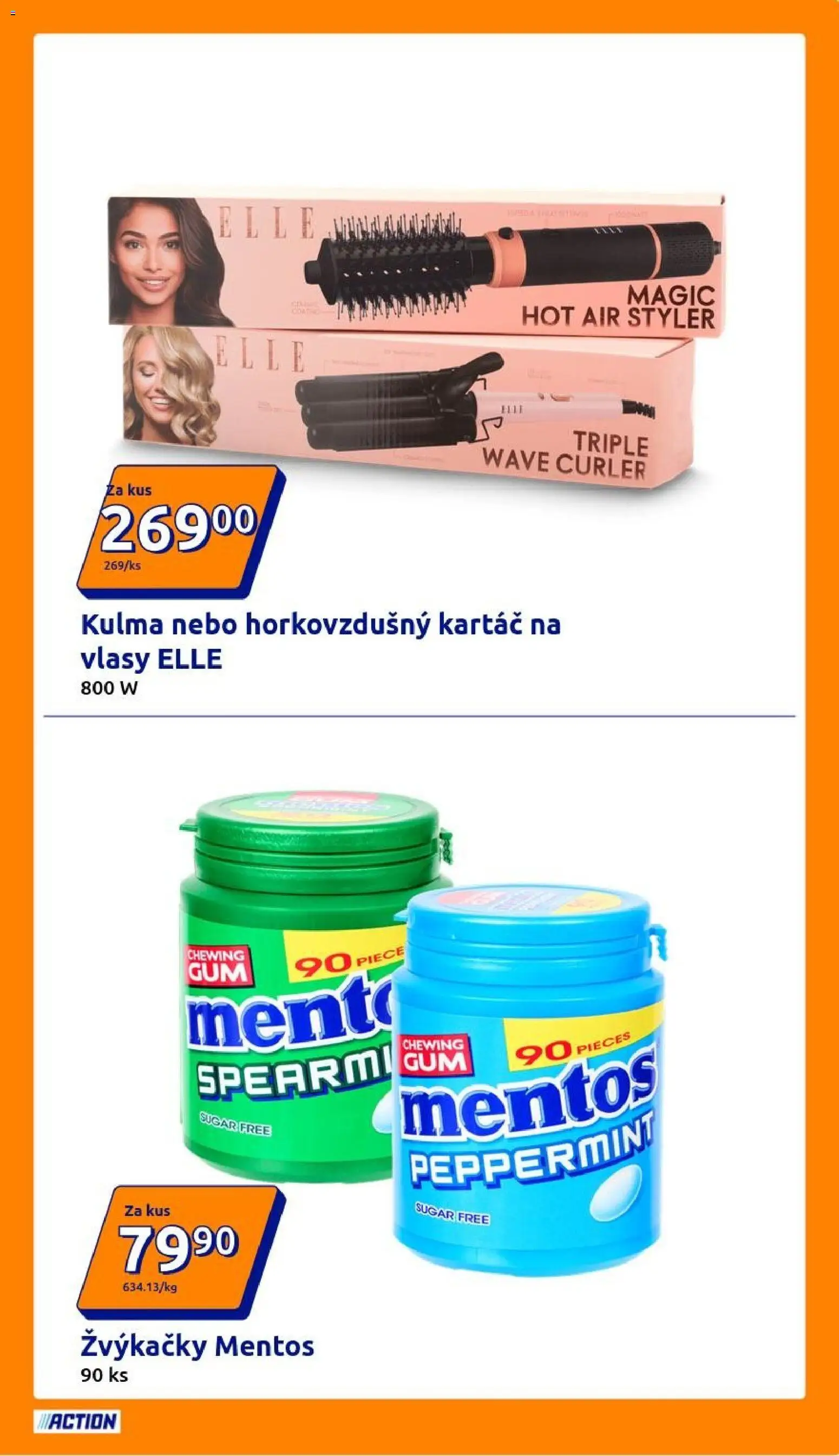 Action leták od 18.03.2026 | Strana: 3 | Produkty: Kartáč na vlasy, Kulma, Kartáč