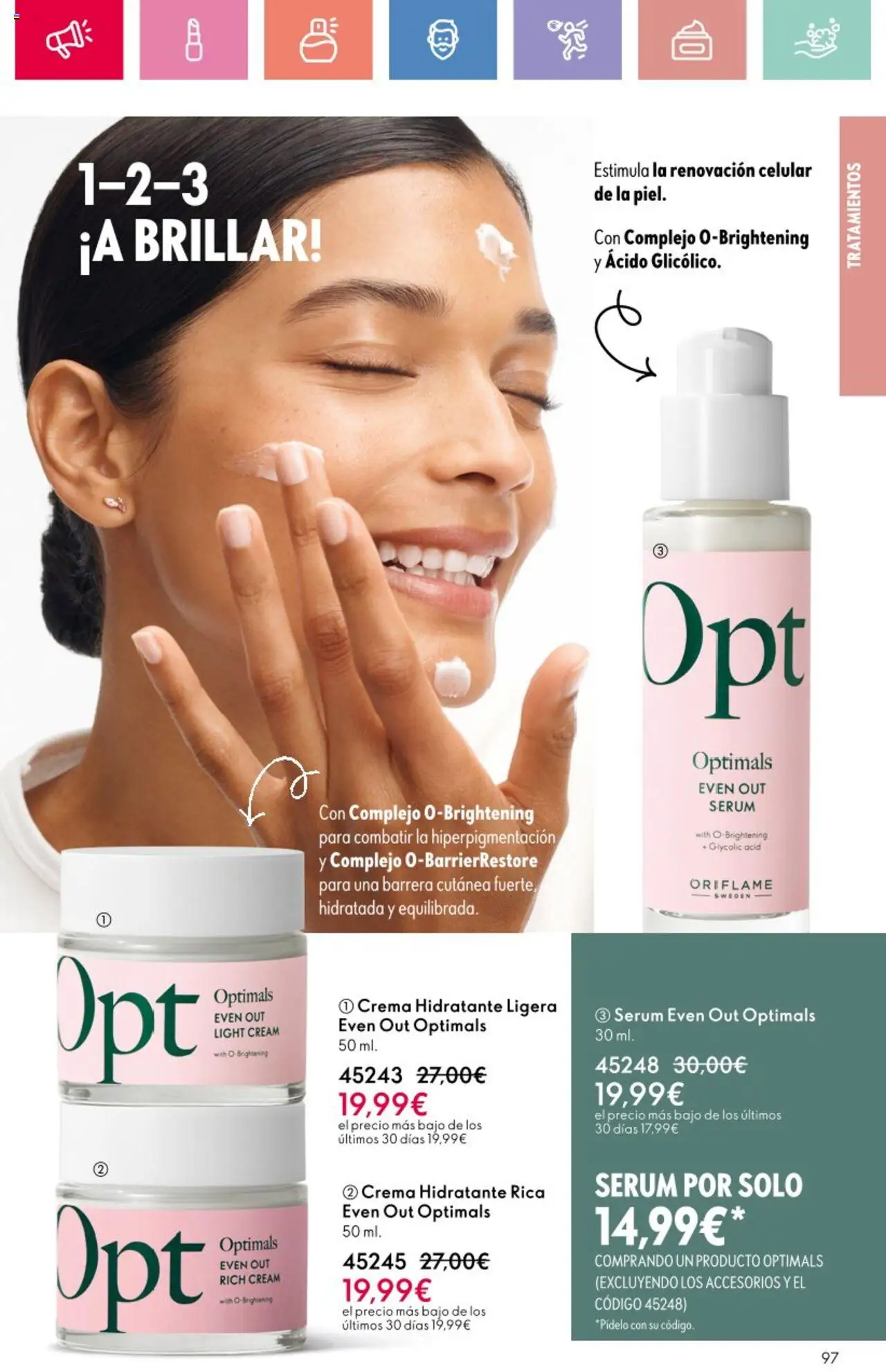 Oriflame - Catálogo Campaña 11 │ válido desde el 03.08.2025 | Página: 97 | Productos: Sérum, Crema, Crema hidratante