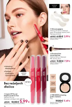 Oriflame - Katalog 17 - Pregled kataloga iz trgovine Oriflame, vrijedi od 10.12.2025 | Stranica: 76 | Proizvodi: Puder, Kist