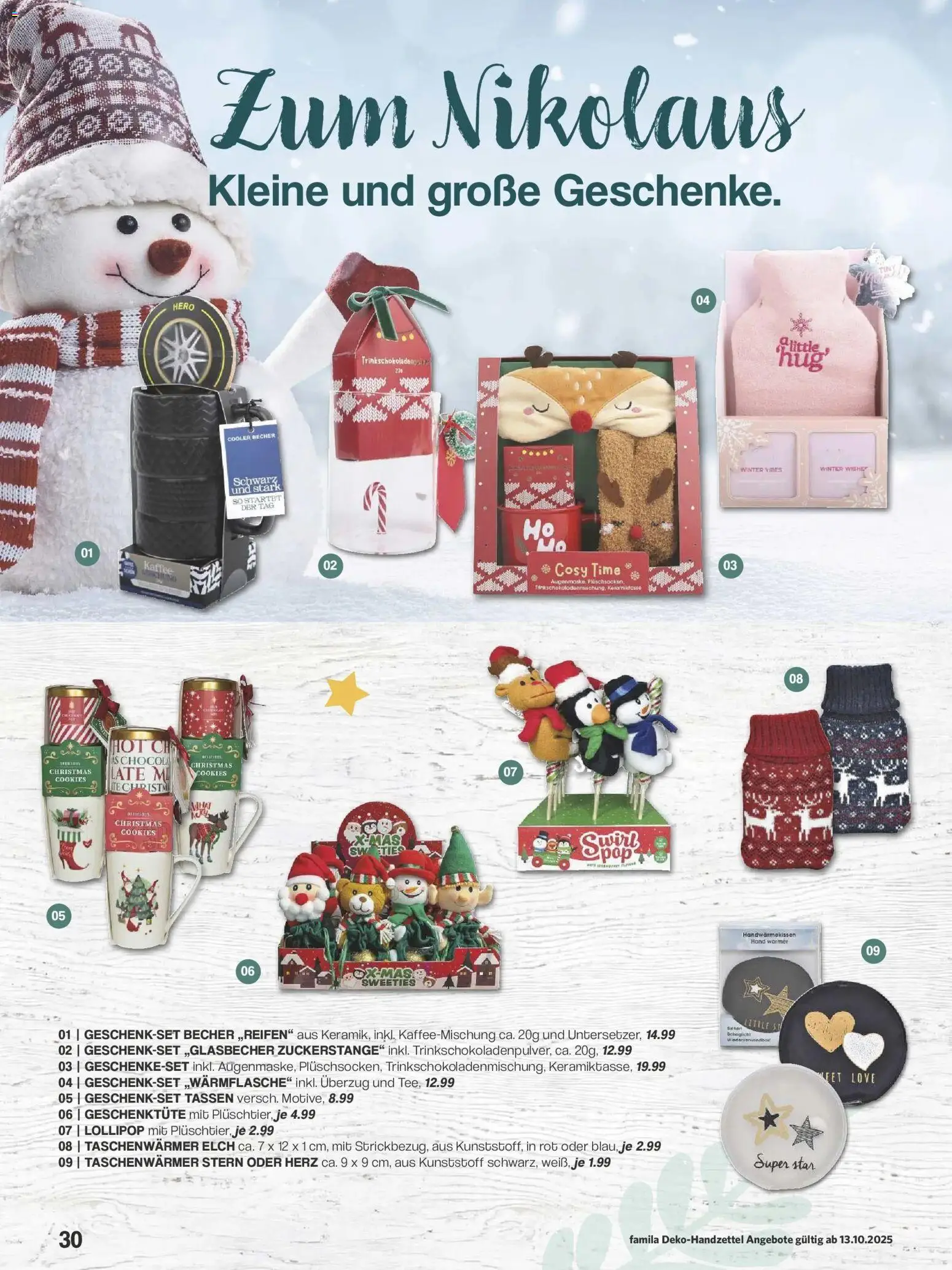 Famila Nordwest - Famila: Weihnachtsdeko – gültig ab 12.10.2025 | Seite: 30 | Produkte: Kaffee