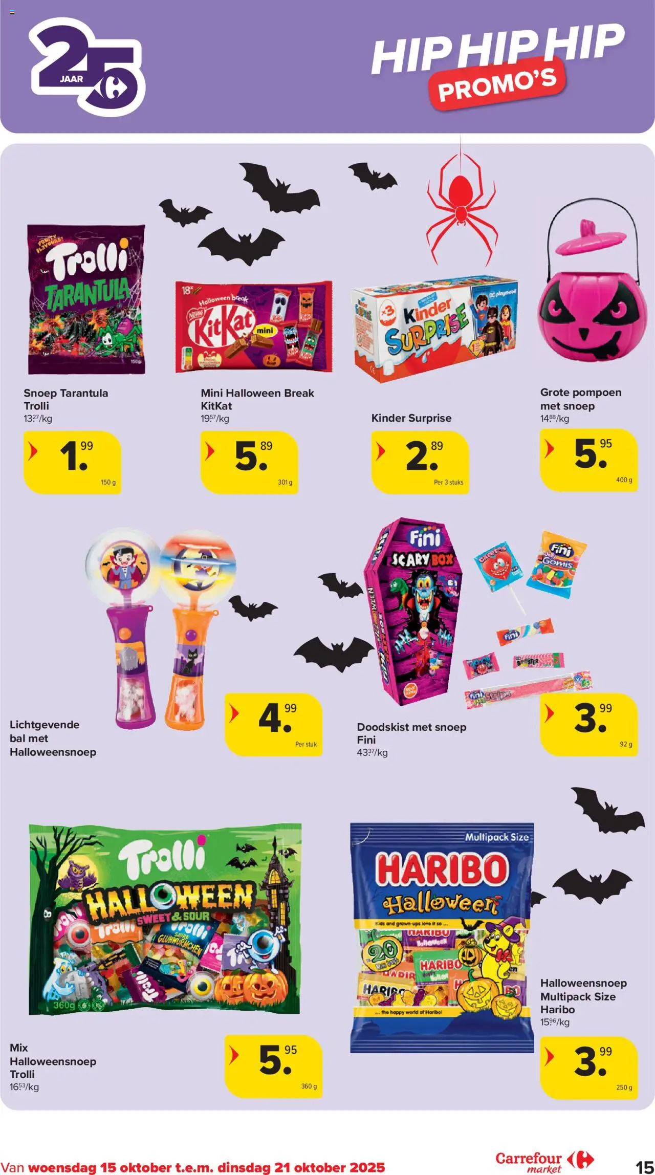 {H1} | Pagina: 15 | Producten: Kinder, Jbl fejhallgató, Snoep, Pompoen