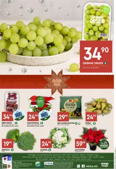 Forhåndsvisning av Coop Mega kundeavis gyldig fra 01.12.2025 | Side: 8 | Produkter: Smør, Paprika, Poteter, Brokkoli