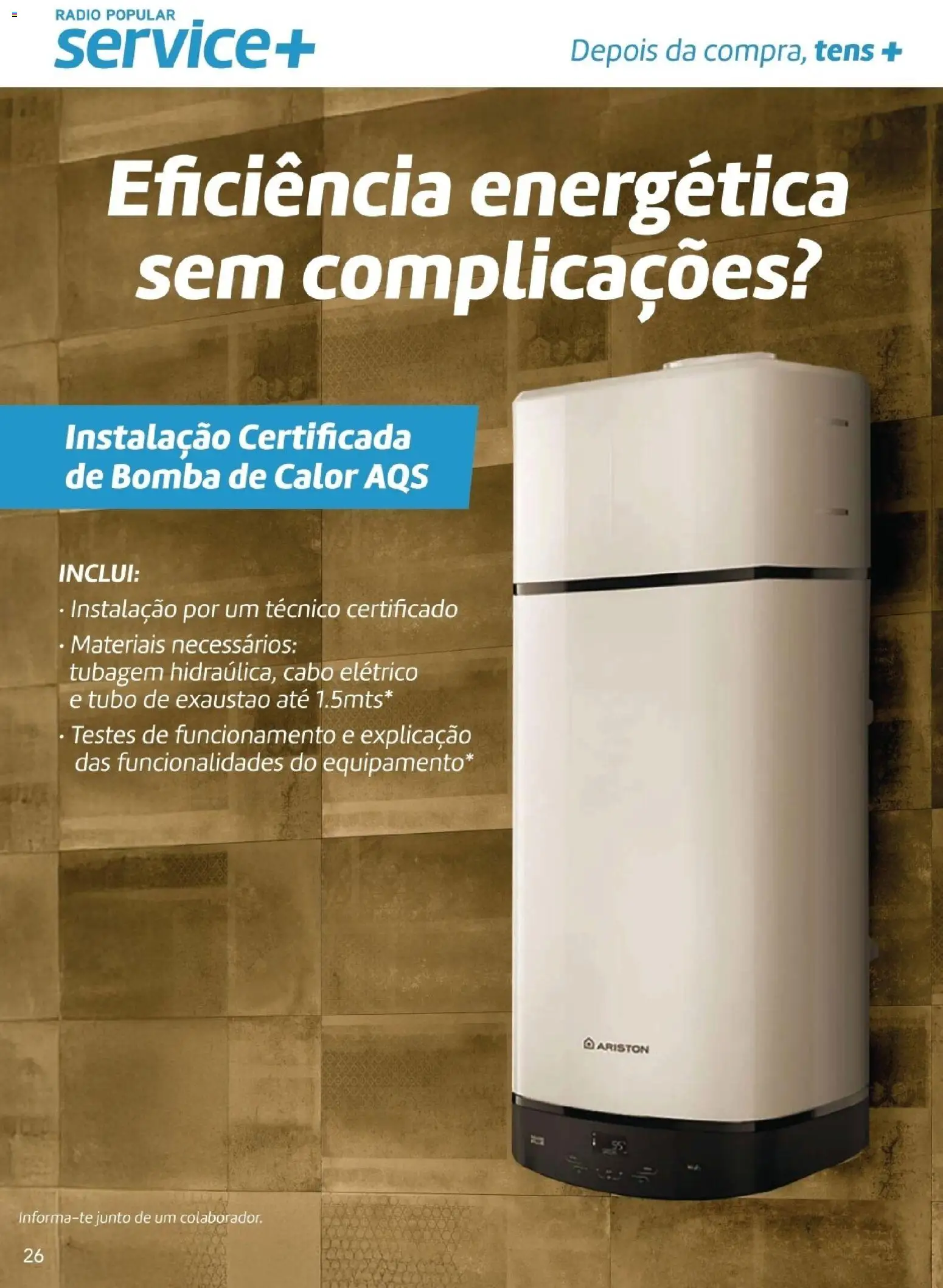 Radio Popular - Folheto Especial Aquecimento │ válido de 19.12.2025 | Página: 26 | Produtos: Rádio, Cabo