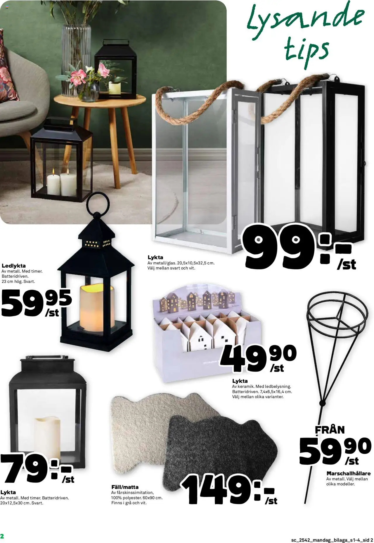 Coop Forum reklamblad aktuell från 13.10.2025 | Sida: 14 | Produkter: Lykta