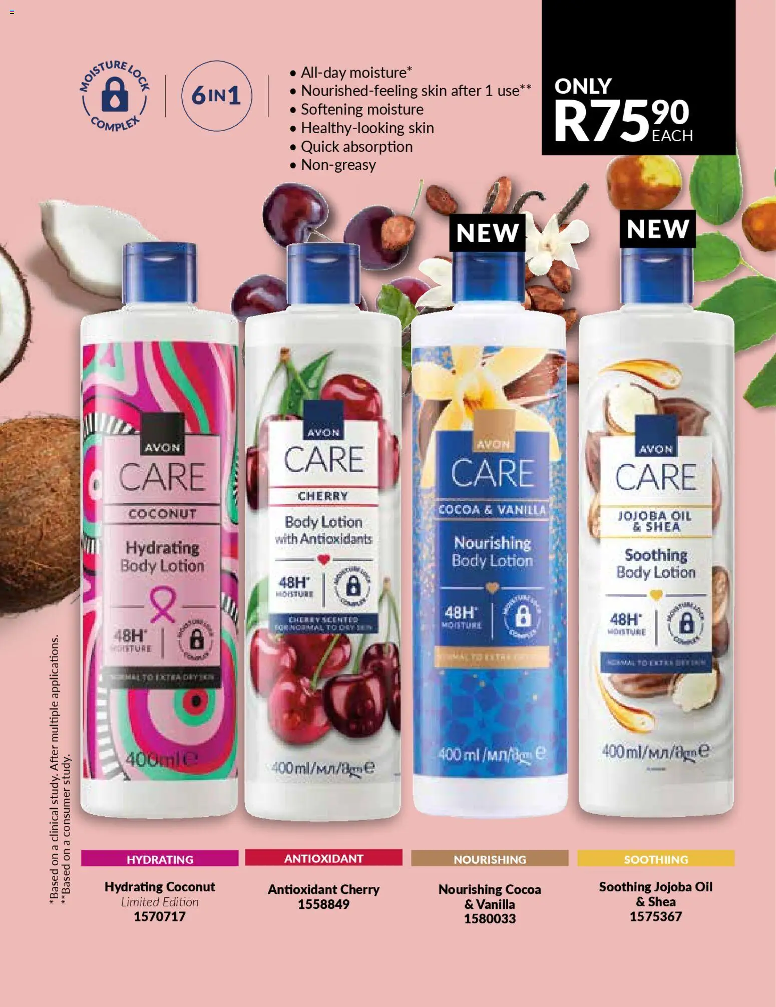 New Avon catalogue – valid from 01.01.2026 | Page: 191 | Products: Oil, Lotion