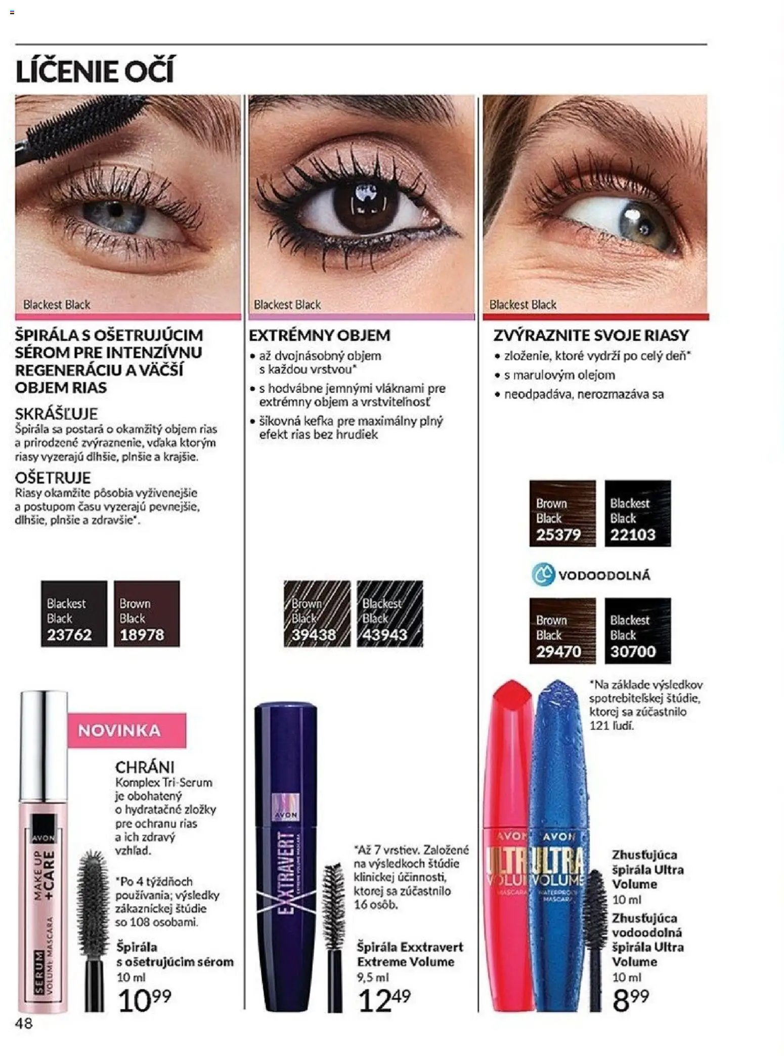 Nové Avon akcie – leták je platný od 01.04.2026 | Strana: 48 | Produkty: Make up