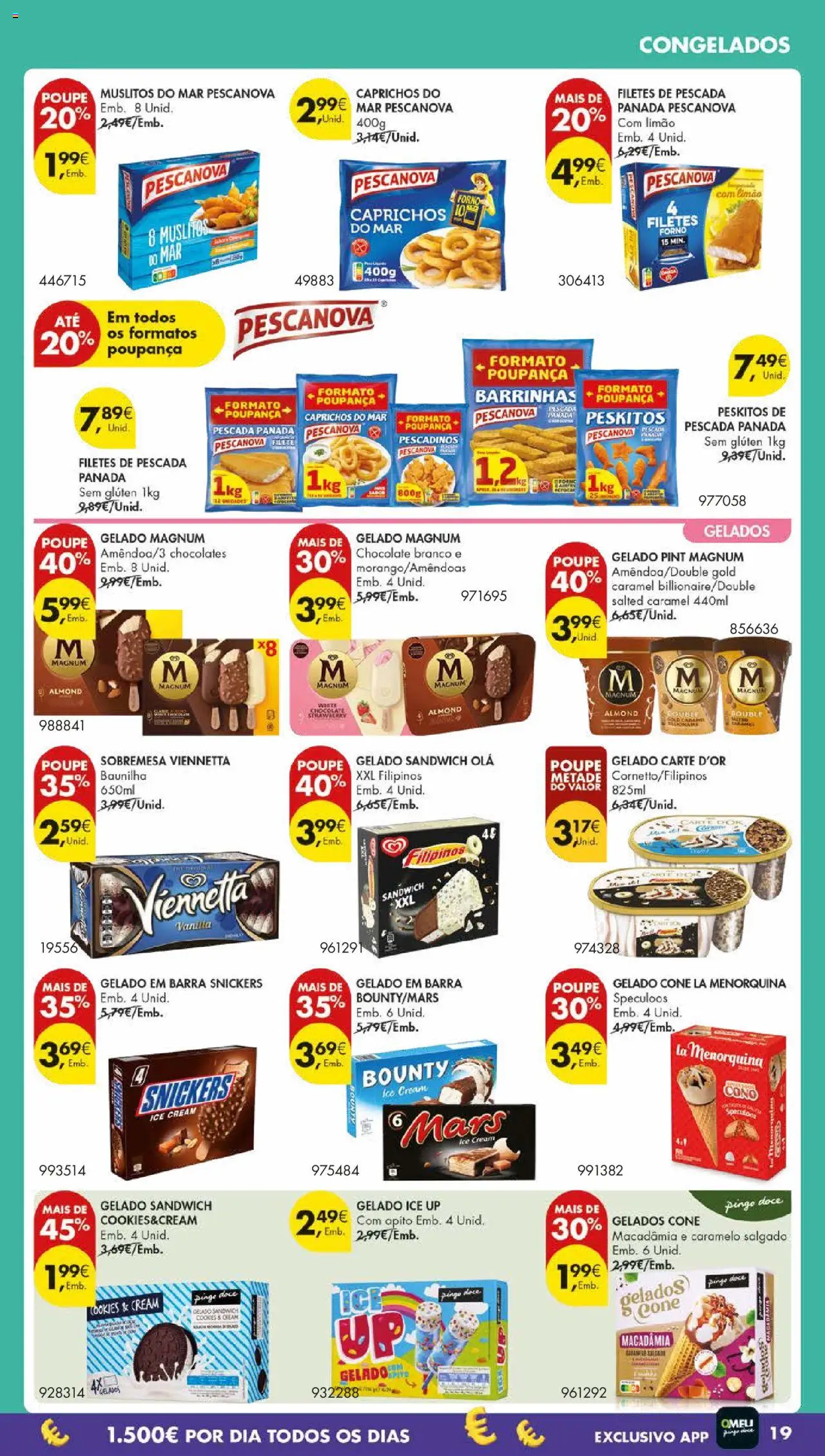Pingo Doce folheto │ válido de 21.10.2025 | Página: 27 | Produtos: Filipinos, Apito, Gelado, Gelado sandwich