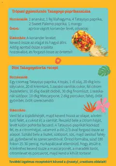 Spar Tatayoyo katalógus - amely érvényes a következő dátumtól: 14.08.2025 | Oldal: 3