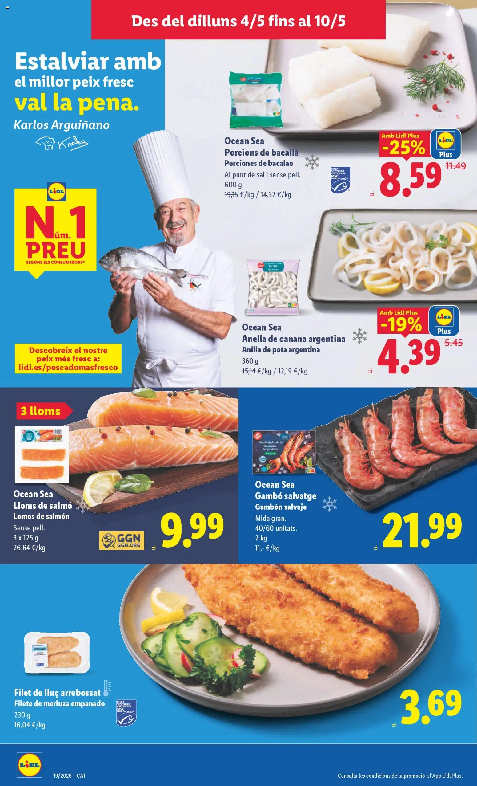 Lidl folleto │ válido desde el 04.05.2026 | Página: 8 | Productos: Filete