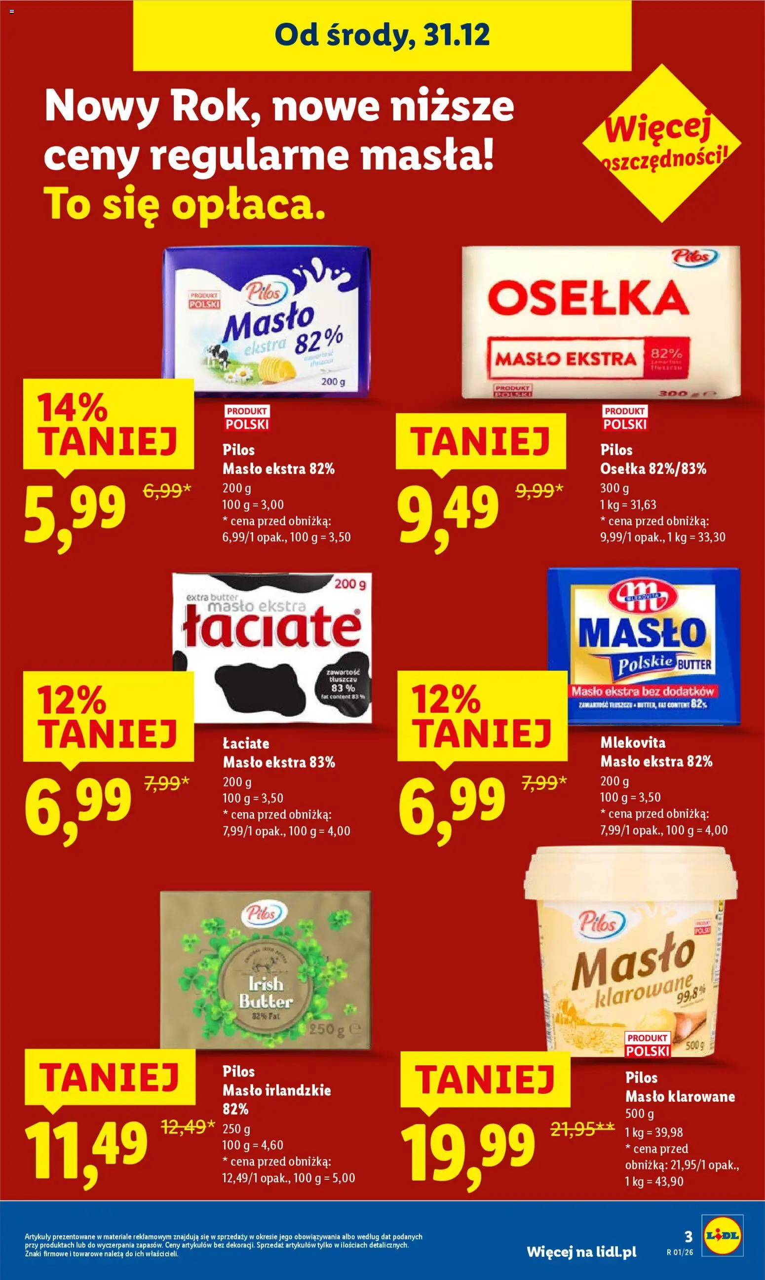 Lidl Gazetka od 02.01.2026 | Strona: 3