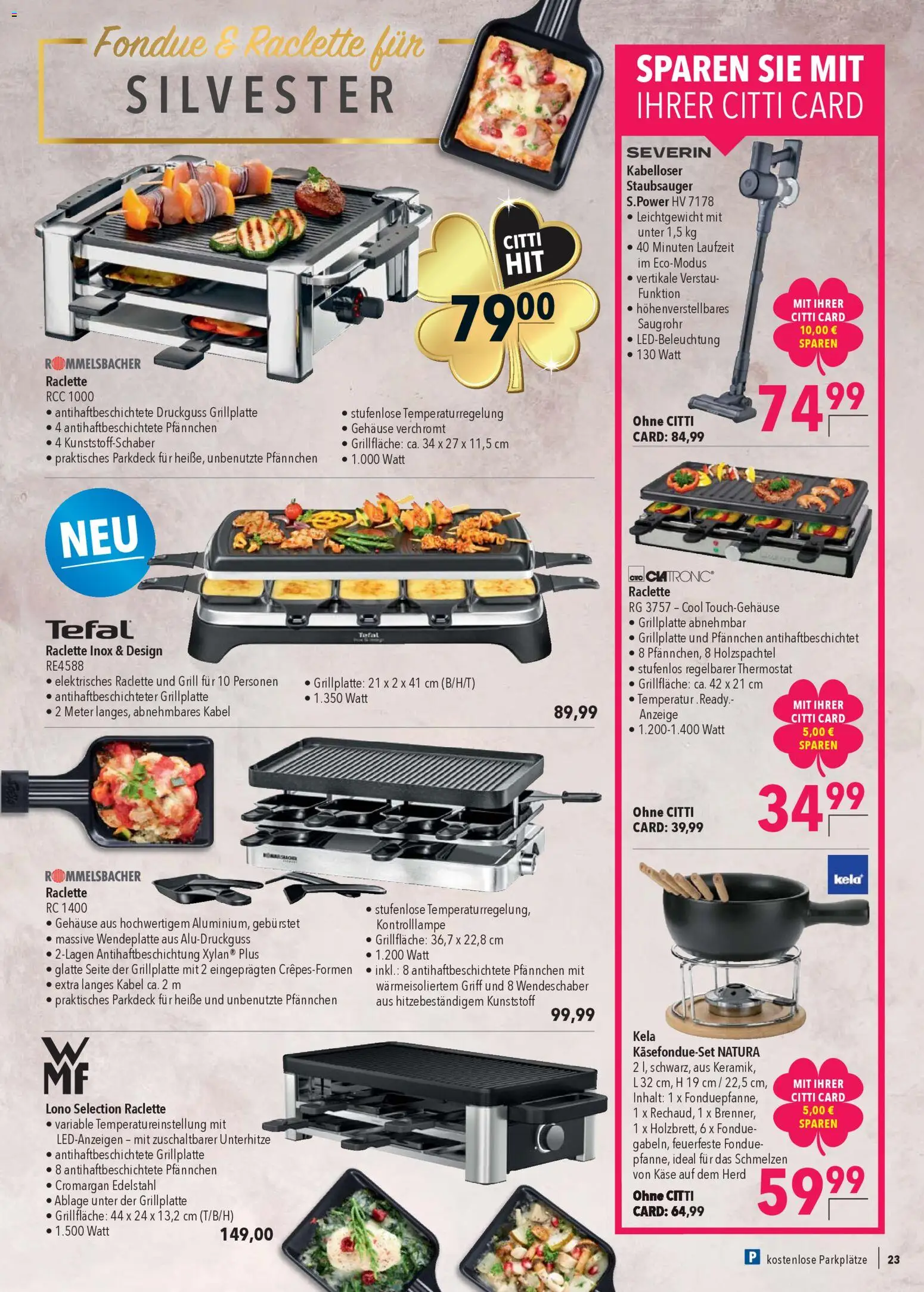 CITTI Markt Prospekt 	 – gültig ab 27.12.2025 | Seite: 25 | Produkte: Herd, Grill, Staubsauger, Käse
