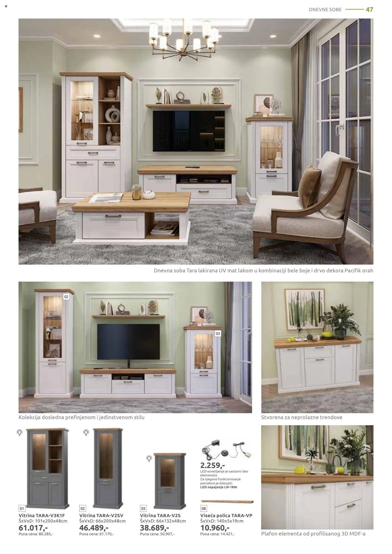 Jela katalog - važi od 06.04.2026 | Strana: 47 | Proizvode: Polica, Orah