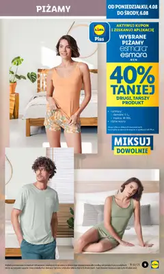 Lidl Katalog od 04.08.2025 | Strona: 9 | Produkty: Piżamy damskie