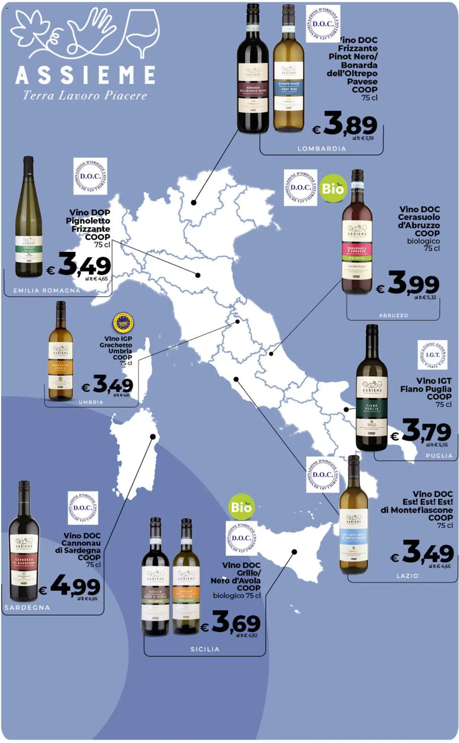 Volantino Ipercoop del 13.02.2026 | Pagina: 39 | Prodotti: Vino, Terra