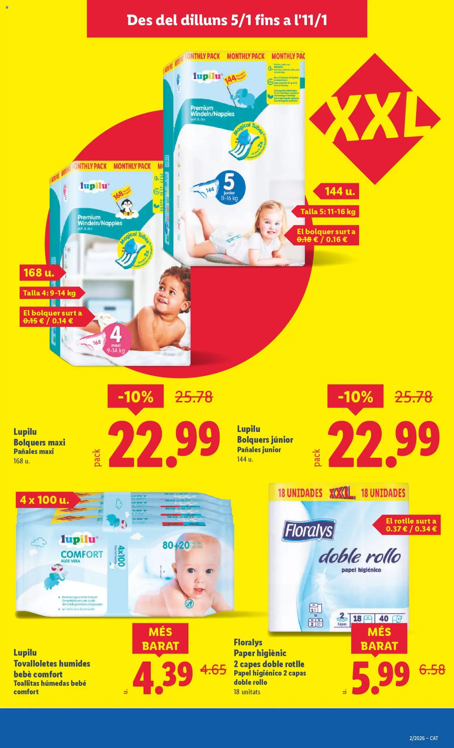 Lidl folleto │ válido desde el 05.01.2026 | Página: 15 | Productos: Papel higienico