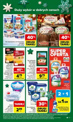 Pogląd oferty "Carrefour Gazetka" - ważna od 08.12.2025 | Strona: 21 | Produkty: Karta, Cream cheese, Serek, Mascarpone