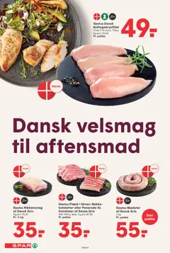 Spar tilbudsavis – gyldig fra 19.09.2025 | Side: 4 | Produkter: Koteletter, Schnitzler