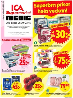 ICA Supermarket - Stockholm - Förhandsvisning av reklamblad från butik ICA Supermarket aktuell från 04.08.2025