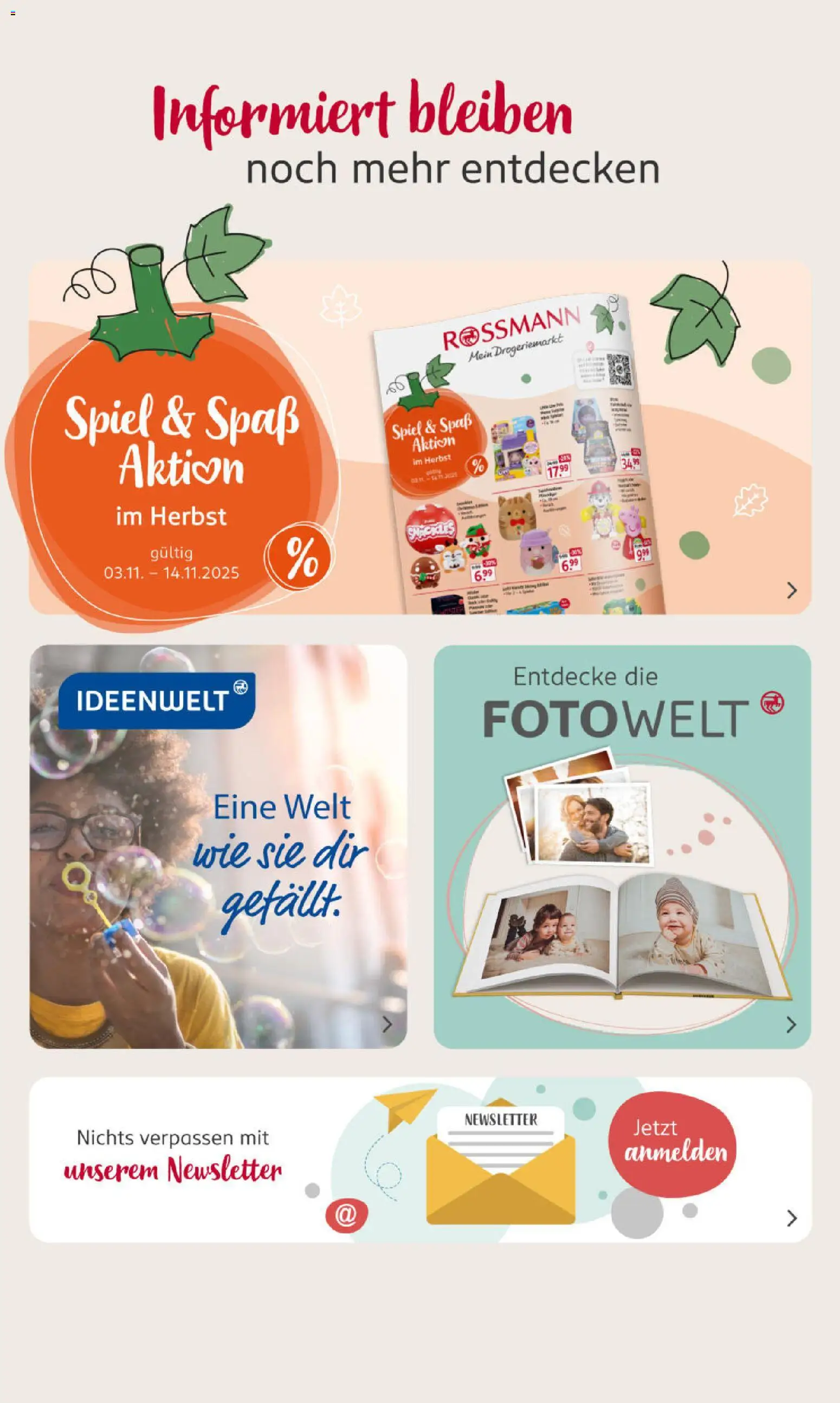 Rossmann Prospekt 	 – gültig ab 10.11.2025 | Seite: 26 | Produkte: Spiel