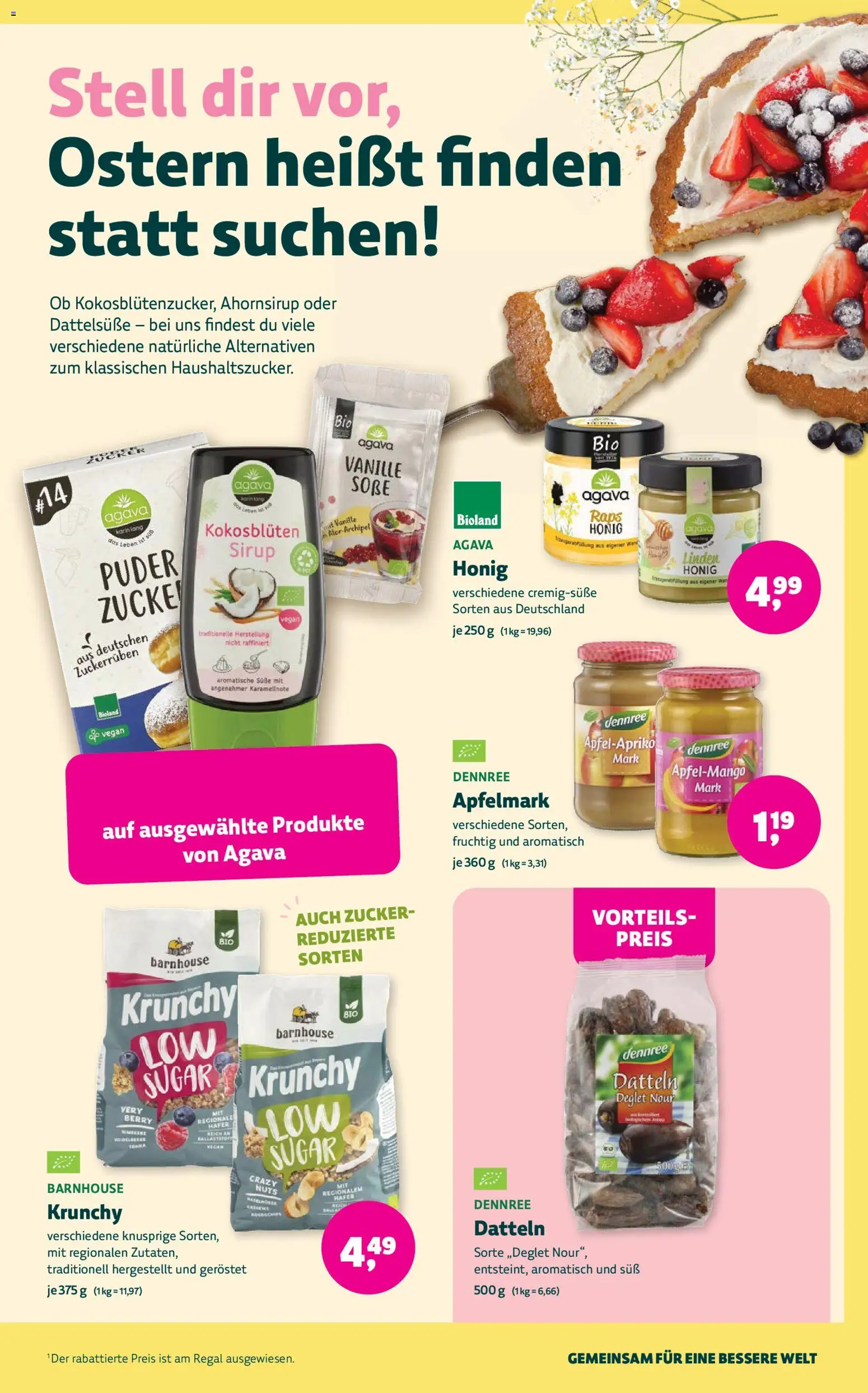 BioMarkt Prospekt 	 – gültig ab 25.03.2026 | Seite: 13 | Produkte: Regal, Puder, Sirup, Zucker