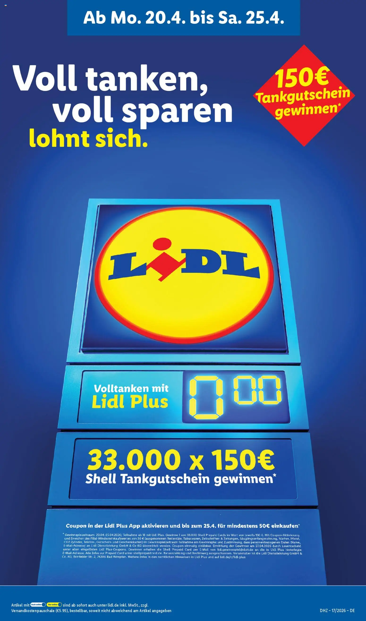 Lidl Prospekt – gültig ab 20.04.2026 | Seite: 5 | Produkte: Spargel, Schnitzel, Schinken