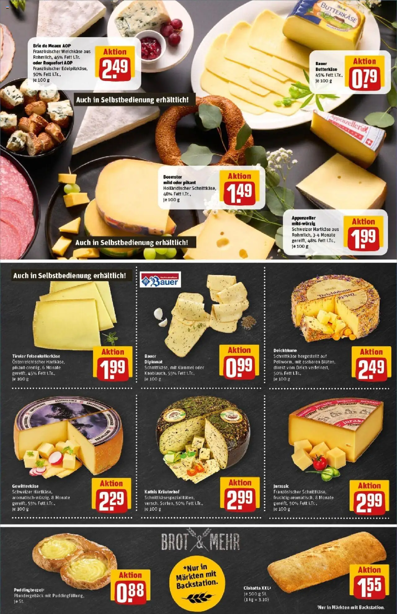 Rewe prospekt Hünxe	 - gültig ab dem 01.06.2025 | Seite: 9 | Produkte: Pudding, Brot