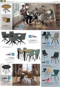 Náhled letáku Jamall nábytek leták od 15.01.2026 | Strana: 5 | Produkty: Stůl, Židle
