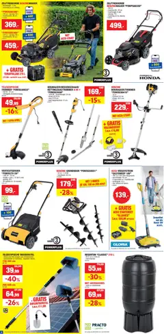 Hubo folder - Voorbeeld van een folder van Hubo, geldig van 15.04.2026 | Pagina: 4 | Producten: Sac de transport, Draad, Tuinslang, Mes