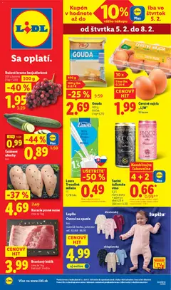 Lidl leták platný od 05.02.2026