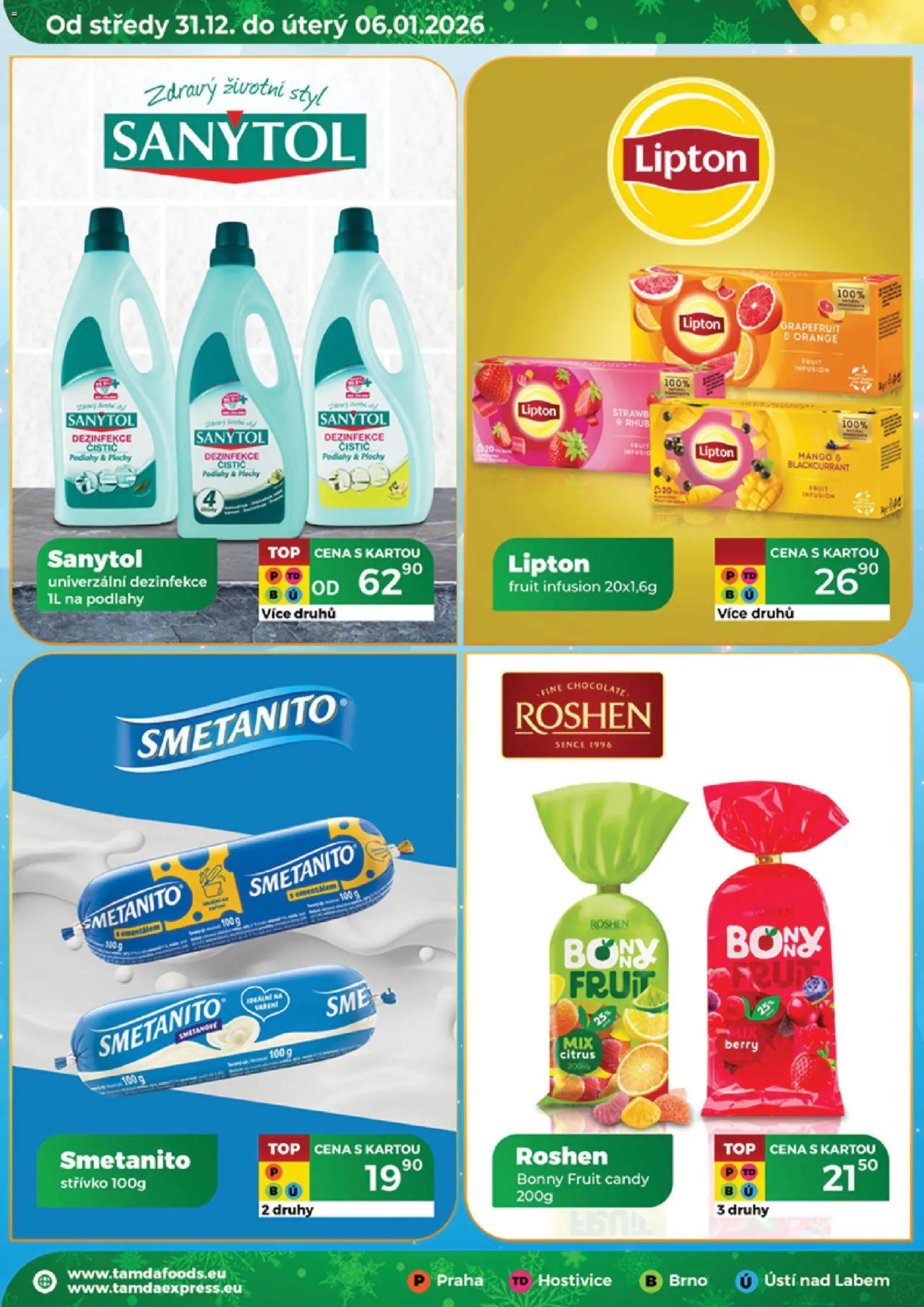 Tamda Foods leták od 31.12.2025 | Strana: 22 | Produkty: Mango, Sanytol