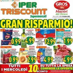Anteprima del volantino Ipertriscount Viterbo catalogo valido a partire dal 08.10.2025