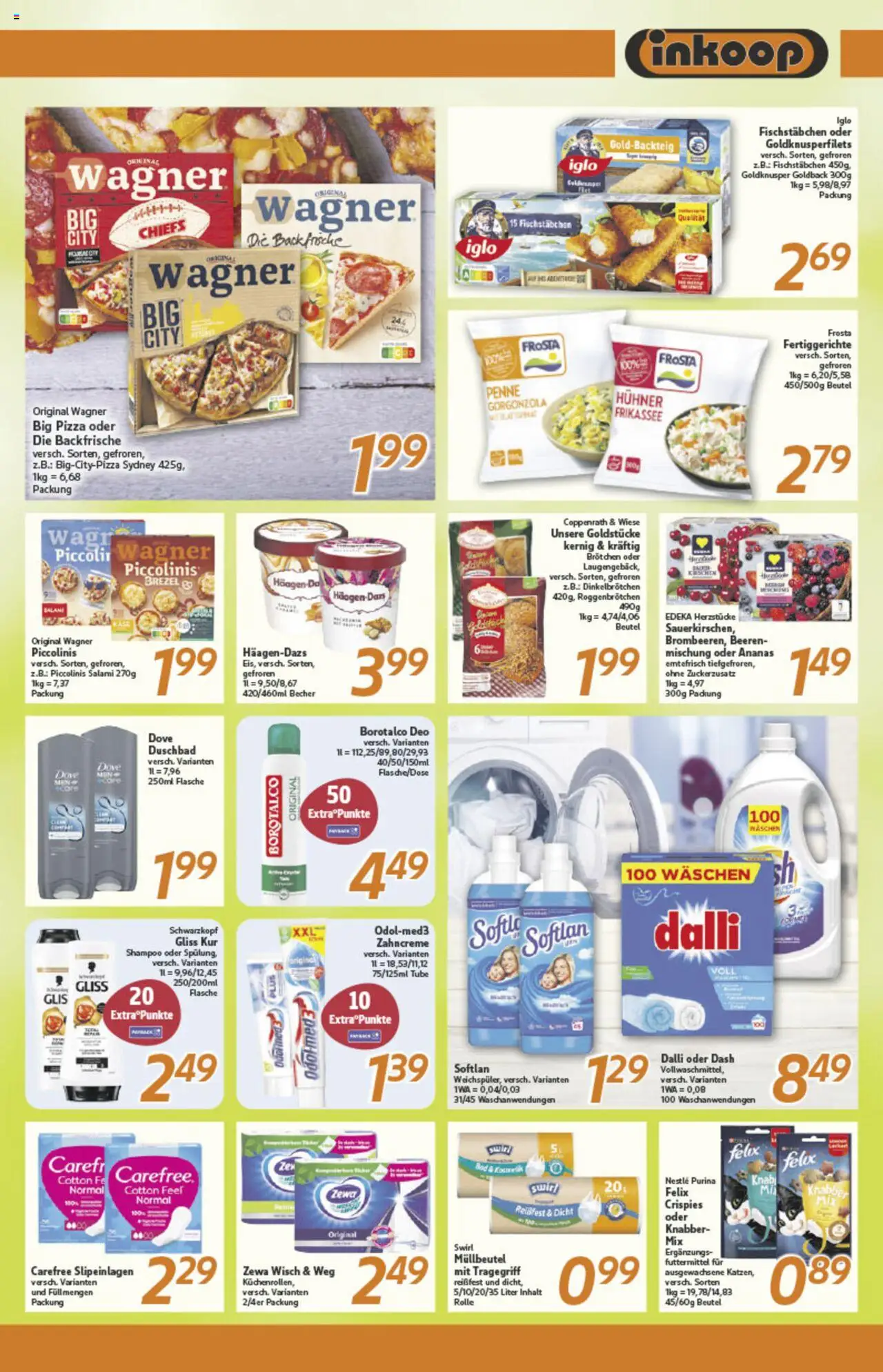 Inkoop Prospekt 	 - gültig ab dem 25.08.2025 | Seite: 6 | Produkte: Zewa, Ananas, Shampoo, Fischstabchen