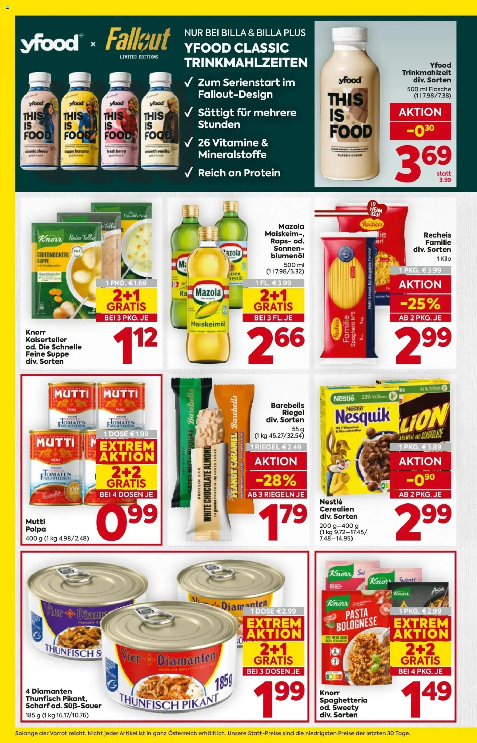 Billa Flugblatt - Oberndorf Bei Salzburg, Lamprechtshausen, Maria Alm gültig ab 02.01.2026 | Seite: 14 | Produkte: Pasta, Hajdina liszt, Schokolade