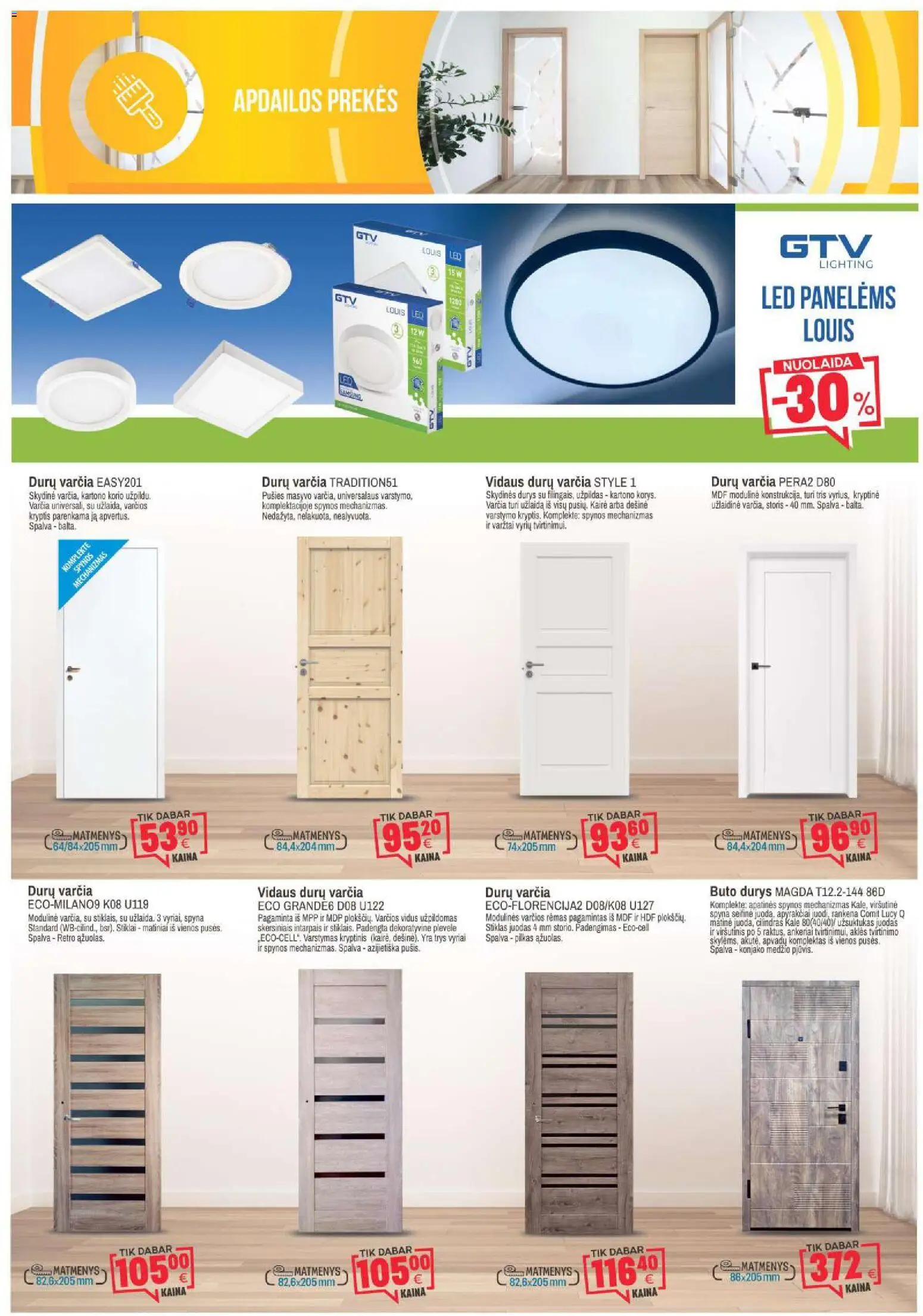 BIKUVA akcijos nuo 03.02.2026 | Puslapis: 6 | Prekių: Spyna