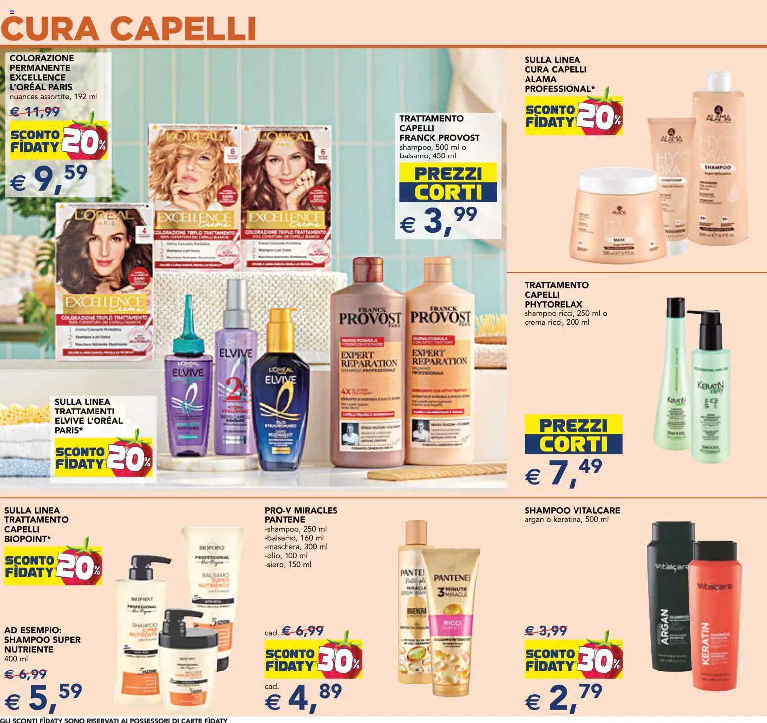 Volantino Esselunga S del 29.01.2026 | Pagina: 10 | Prodotti: Shampoo, Balsamo, Crema