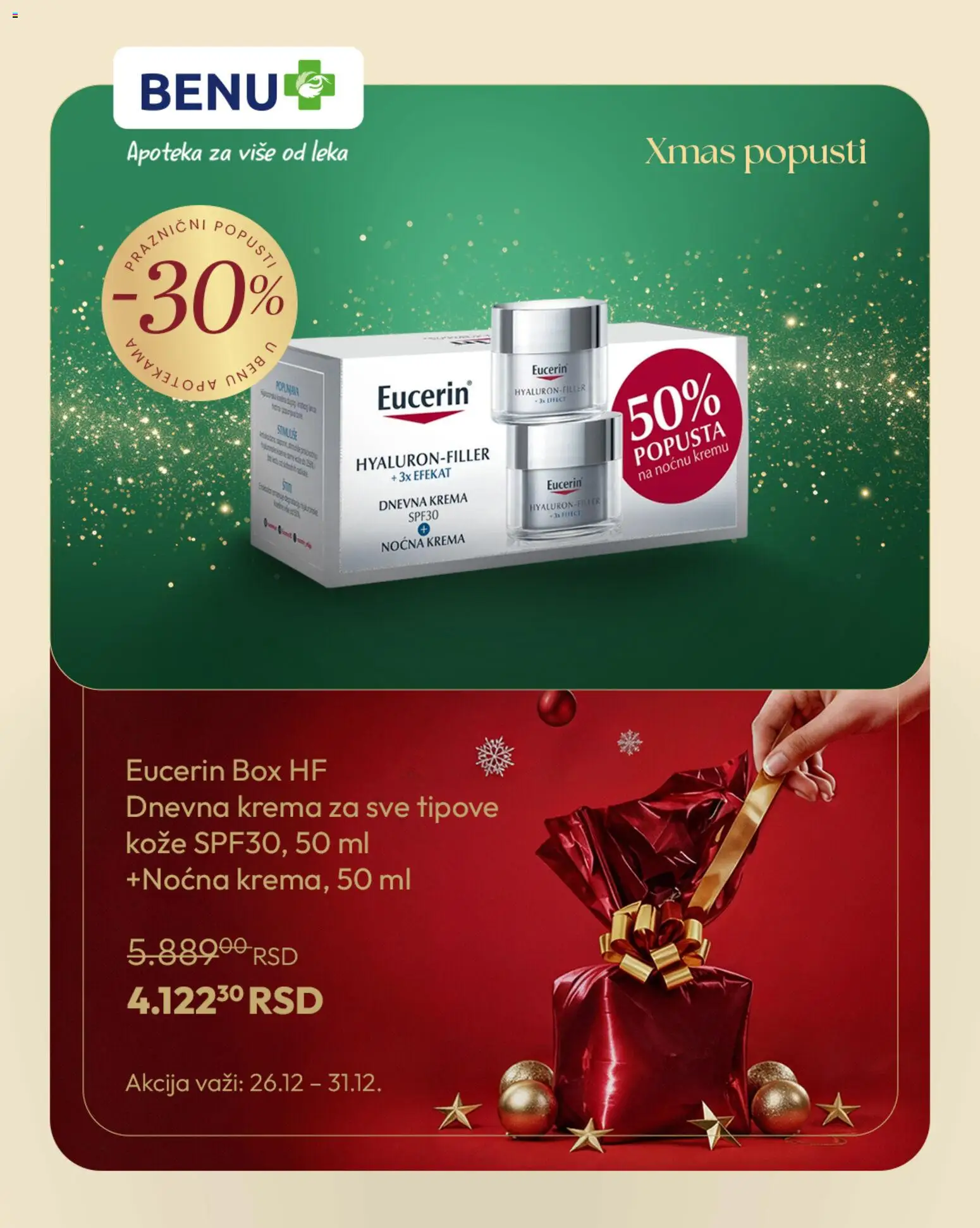 BENU katalog - važi od 19.12.2025 | Strana: 2 | Proizvode: Krema