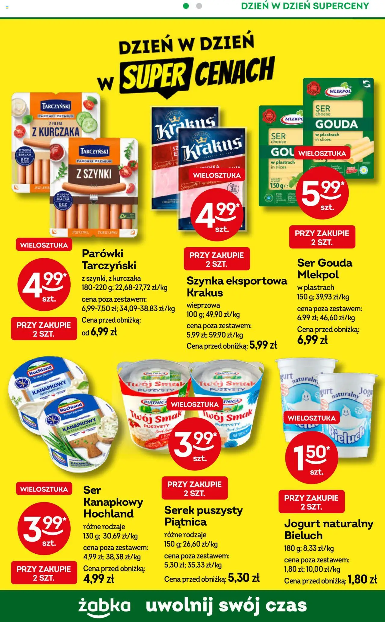 Żabka Gazetka od 18.06.2025 | Strona: 76 | Produkty: Cytryna, Brzoskwinia, Bobo frut, Sok