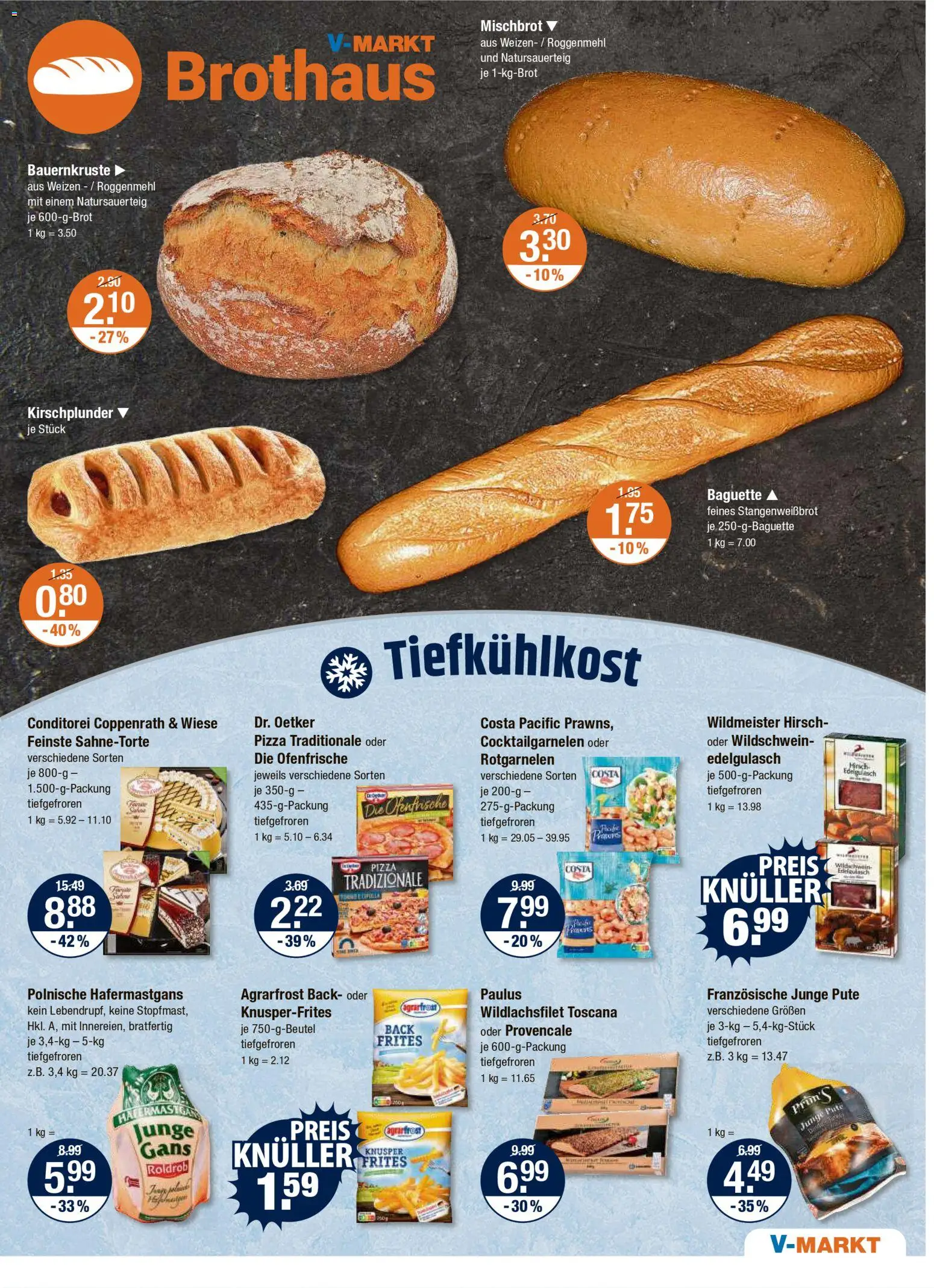 V-Markt - M&#252;nchen – gültig ab 18.12.2025 | Seite: 5 | Produkte: Pute, Baguette, Ofenfrische, Pizza