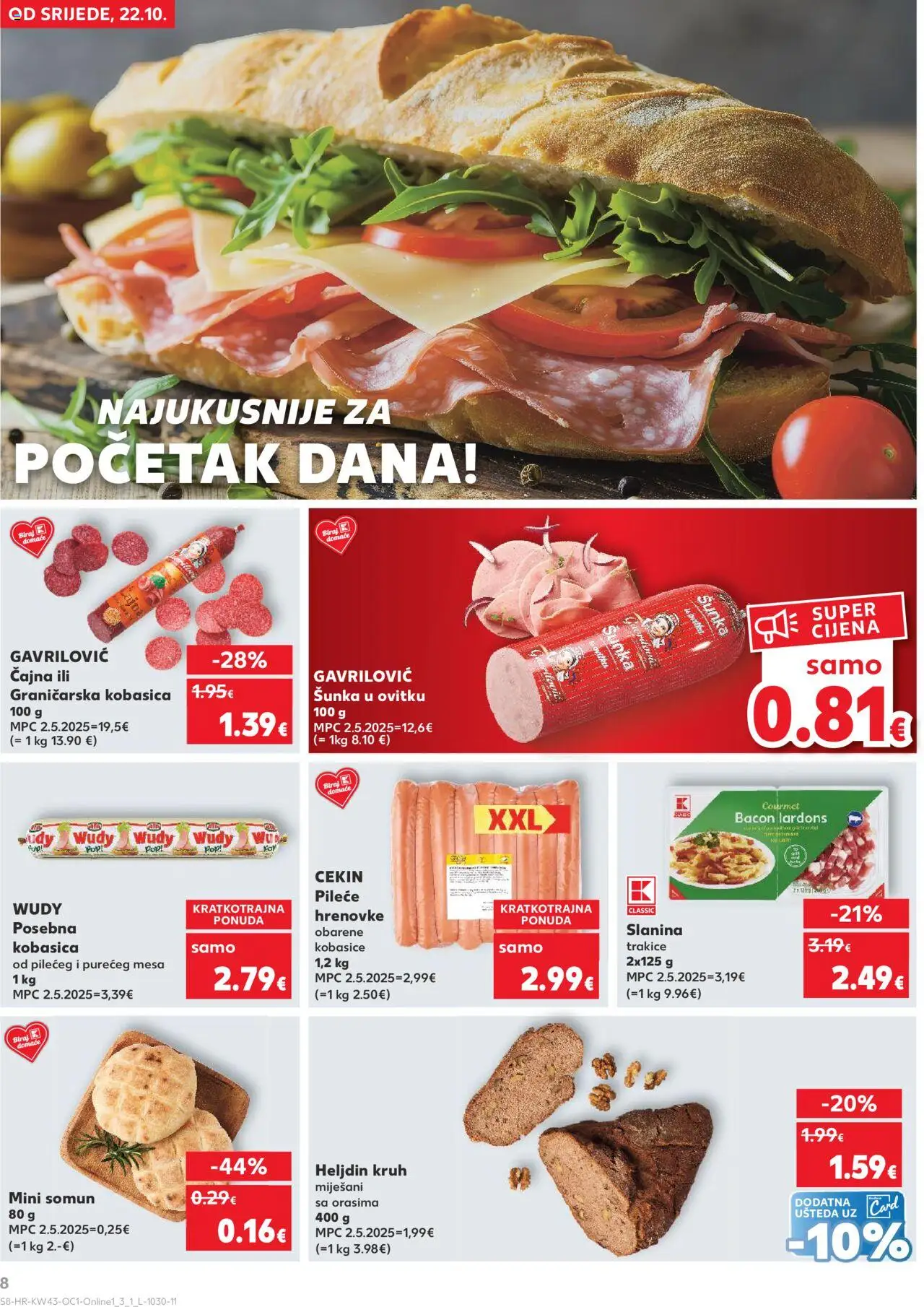 Kaufland katalog | vrijedi od 22.10.2025 | Stranica: 8