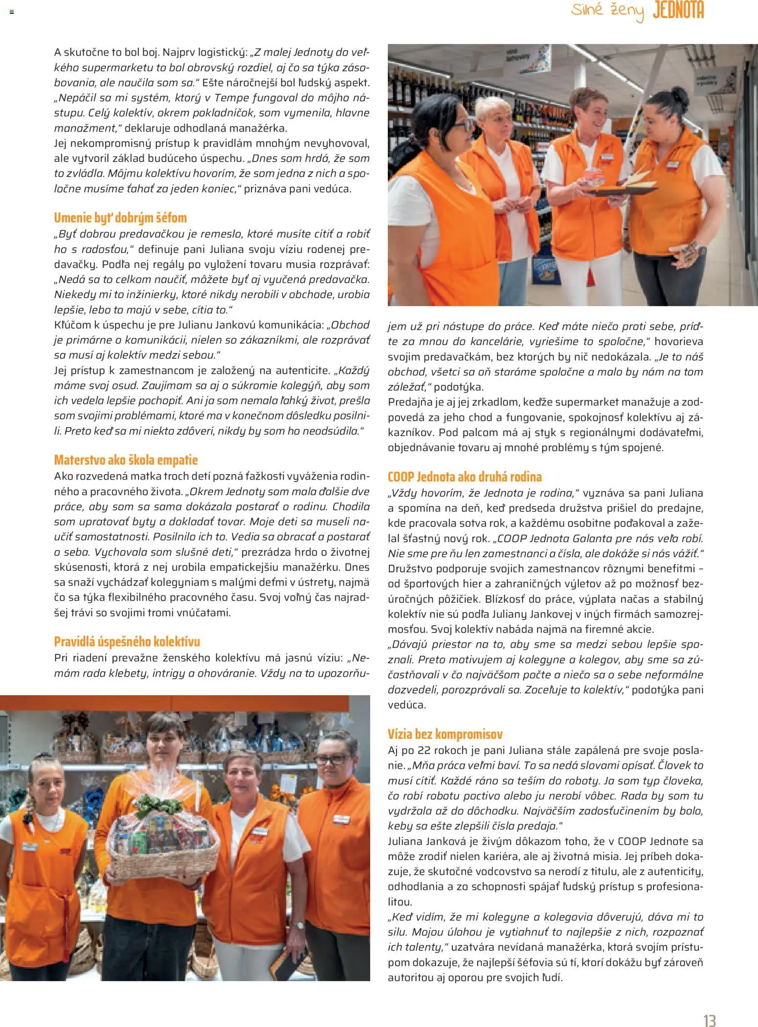 Nové COOP Jednota akcie – leták je platný od 01.11.2025 | Strana: 13