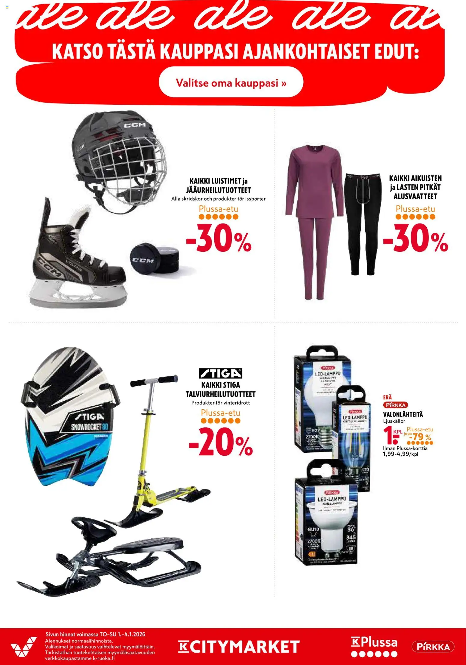 K-Citymarket tarjoukset – voimassa 01.01.2026 alkaen | Sivu: 20