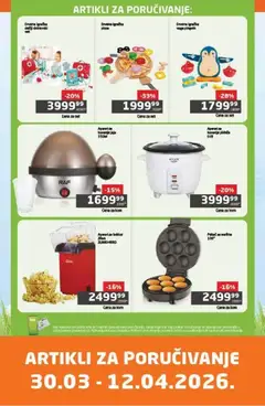 Gomex katalog Artikli za poručivanje - pregled Gomex kataloga - važi od 30.03.2026