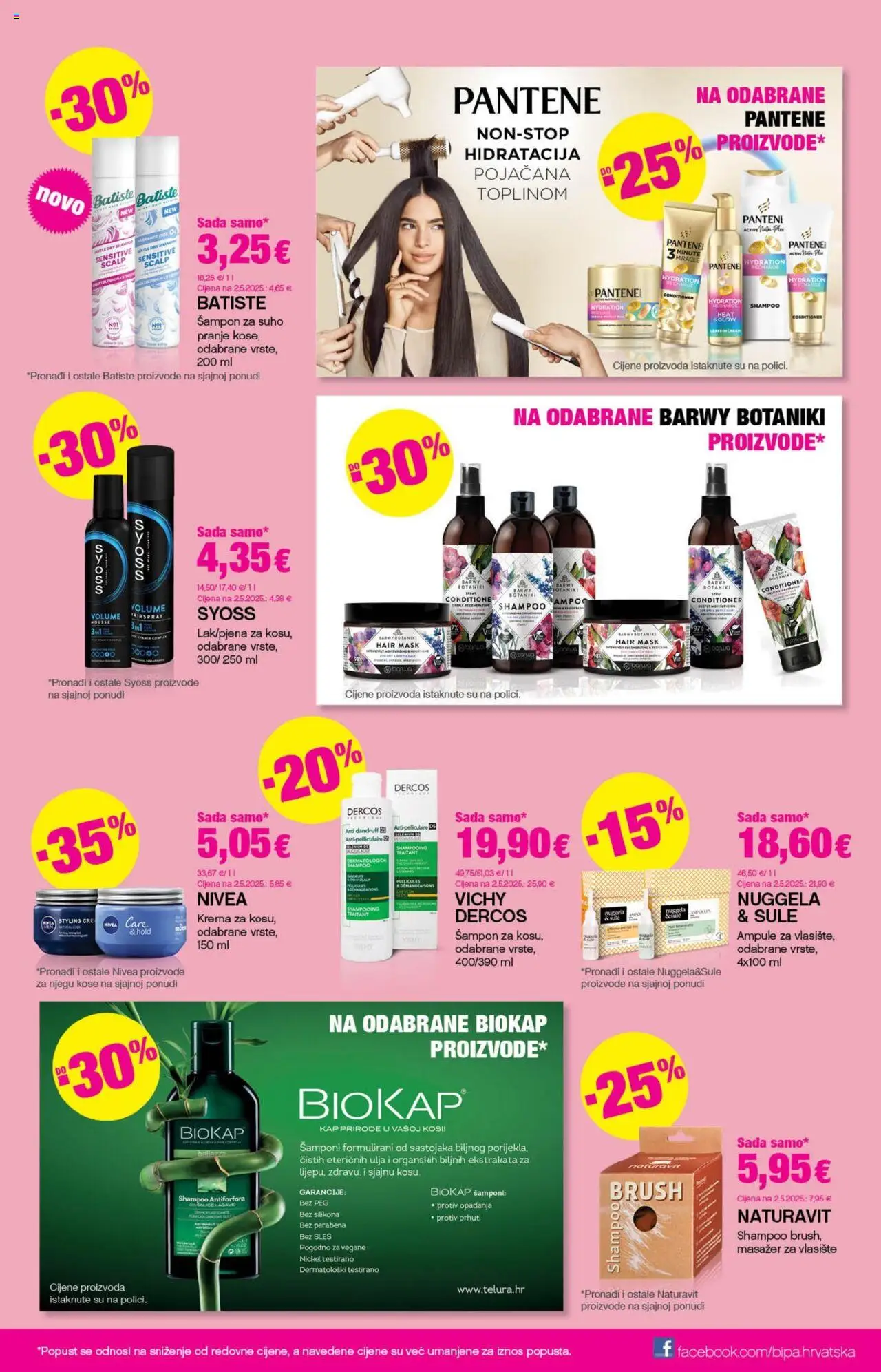 Bipa katalog | vrijedi od 02.10.2025 | Stranica: 3 | Proizvodi: Šampon, Krema, Nivea