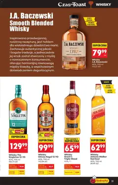 Náhled letáku Biedronka Polsko leták - Czas na toast od 23.03.2026 | Strana: 35 | Produkty: Chivas, Chivas Regal, Whisky, Karty