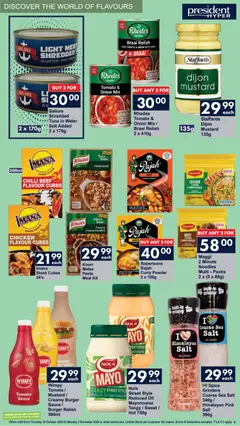 President Hyper specials catalogue – valid from 30.10.2025 | Page: 6