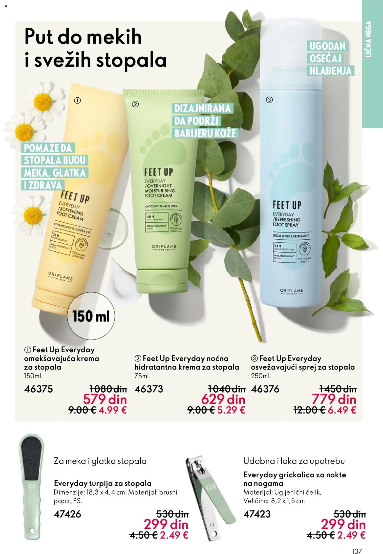 Oriflame katalog - važi od 11.03.2026 | Strana: 137