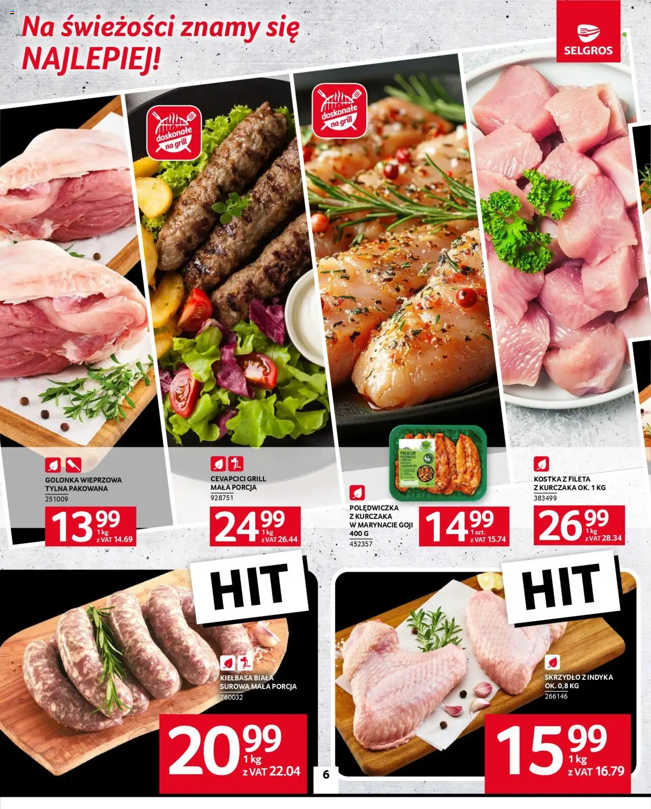 Selgros cash&carry Gazetka od 18.06.2025 | Strona: 6 | Produkty: Kiełbasa, Grill, Golonka wieprzowa