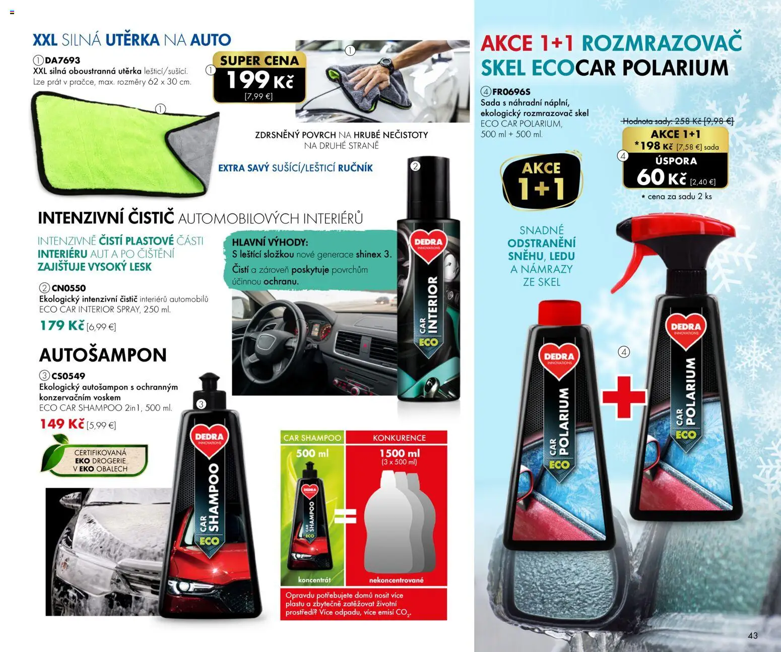 Nové Dedra akcie – leták je platný od 01.01.2026 | Strana: 43