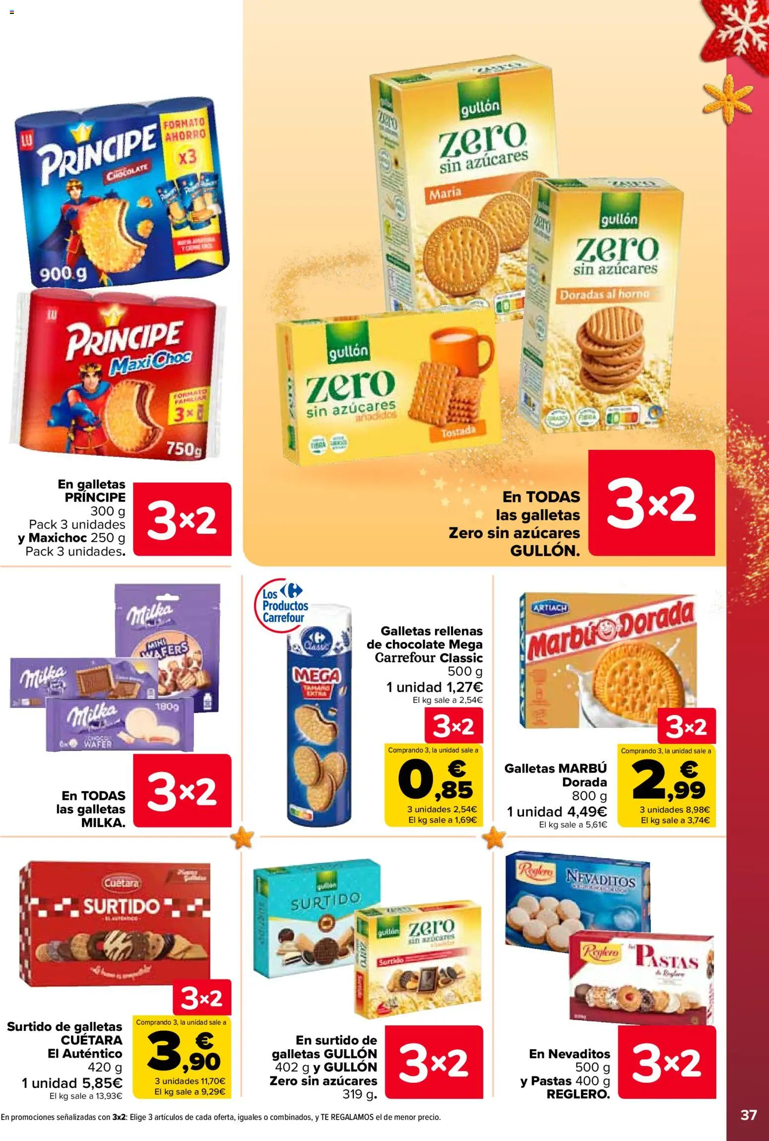 Carrefour folleto │ válido desde el 25.11.2025 | Página: 39 | Productos: Chocolate, Té, Galletas, Horno