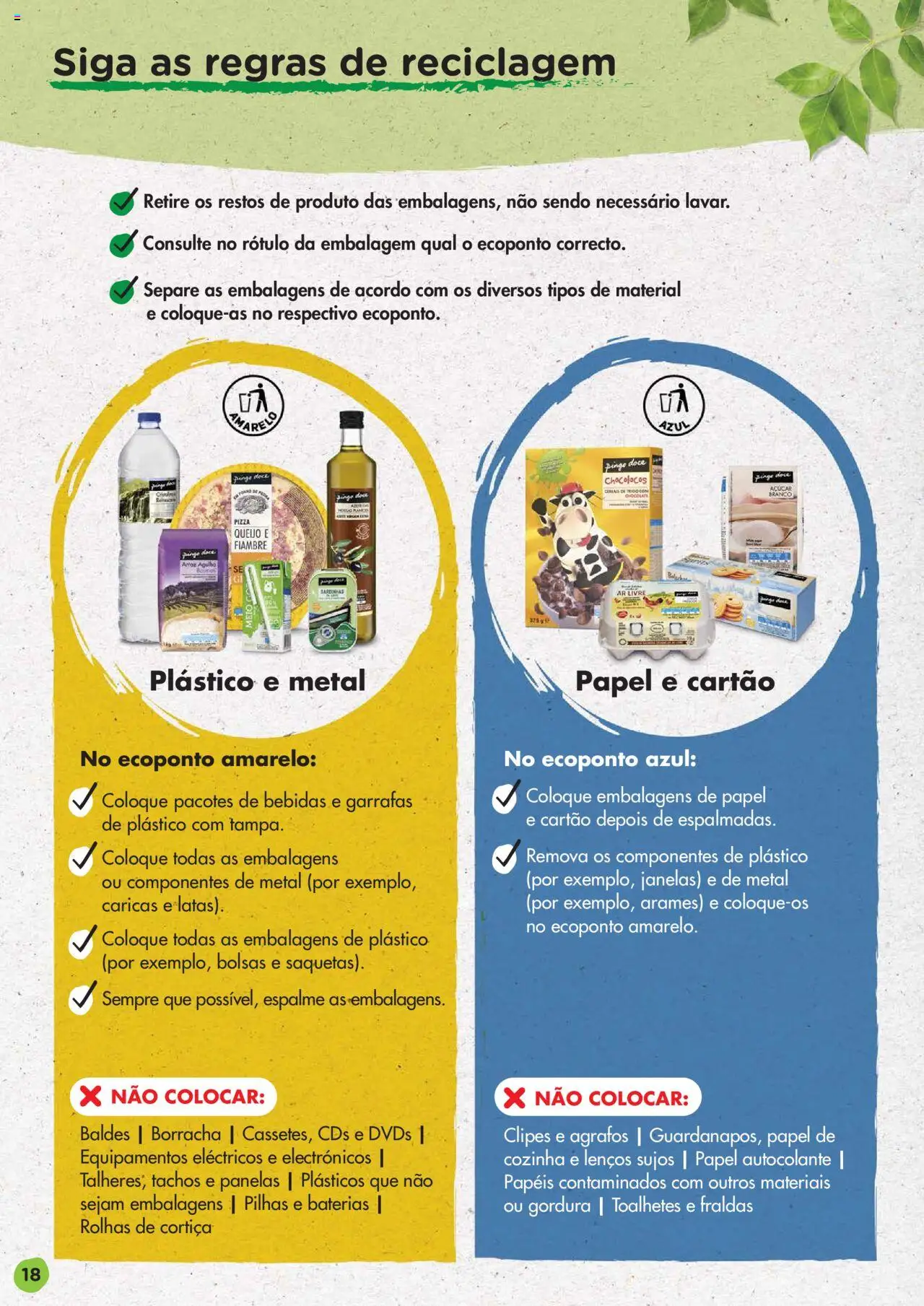 Pingo Doce Guia de Boas Práticas Ambientais │ válido de 24.02.2022 | Página: 18